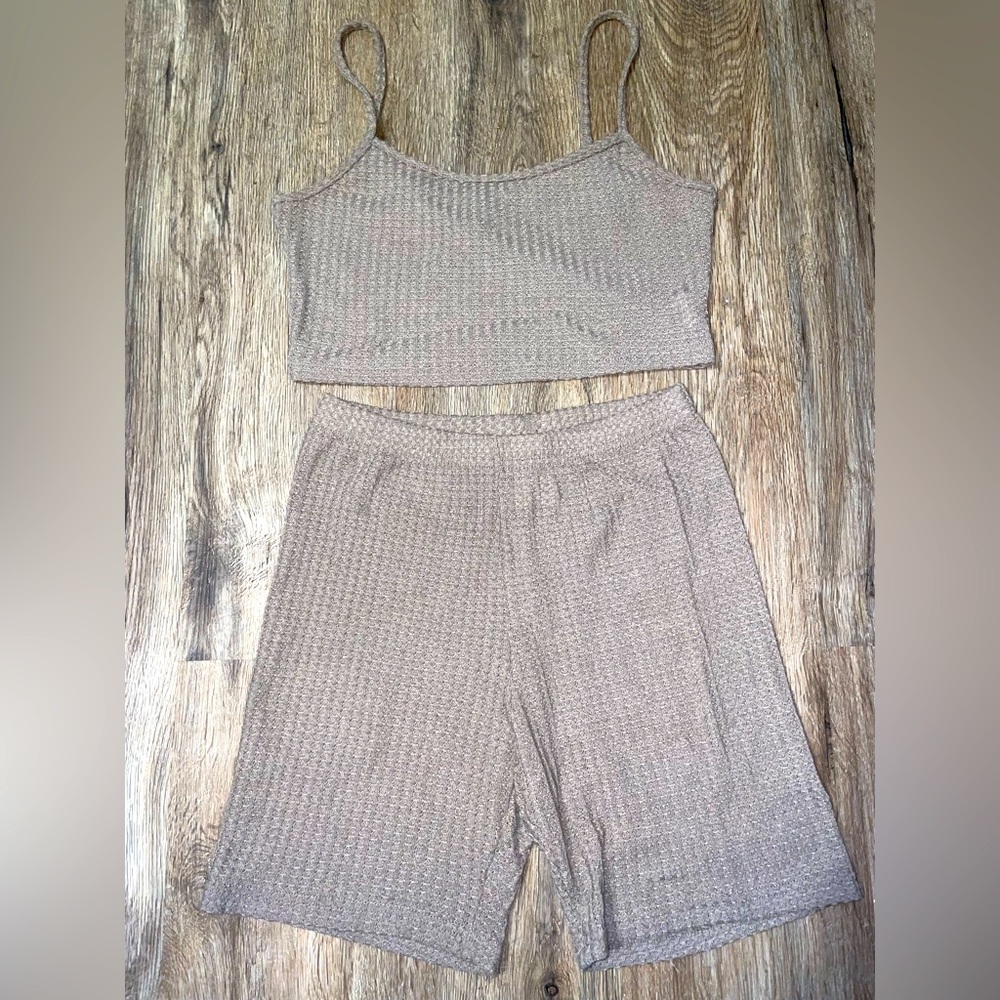 SHEIN- brown set🤎
